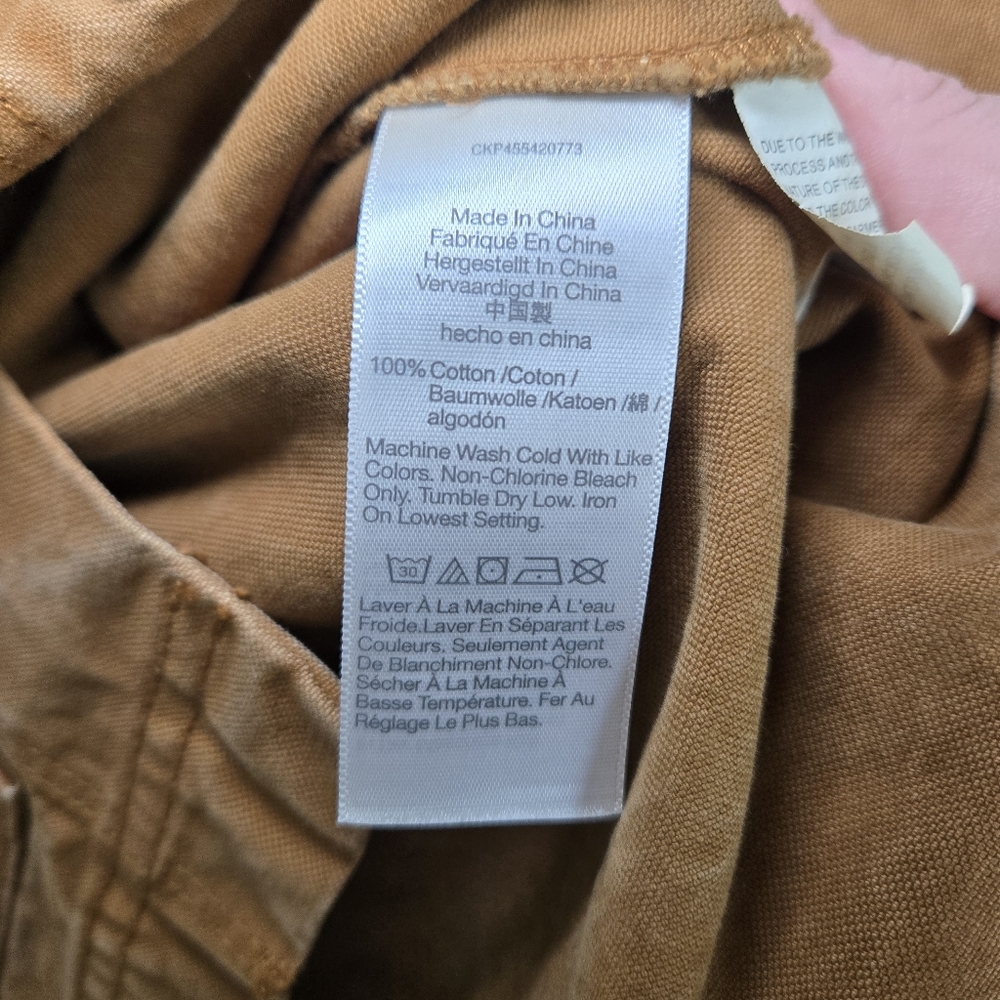 Madewell Mens Garment-Dyed Canvas Chore Jacket Size XXL Workwear Utility Western - Picture 14 of 16
